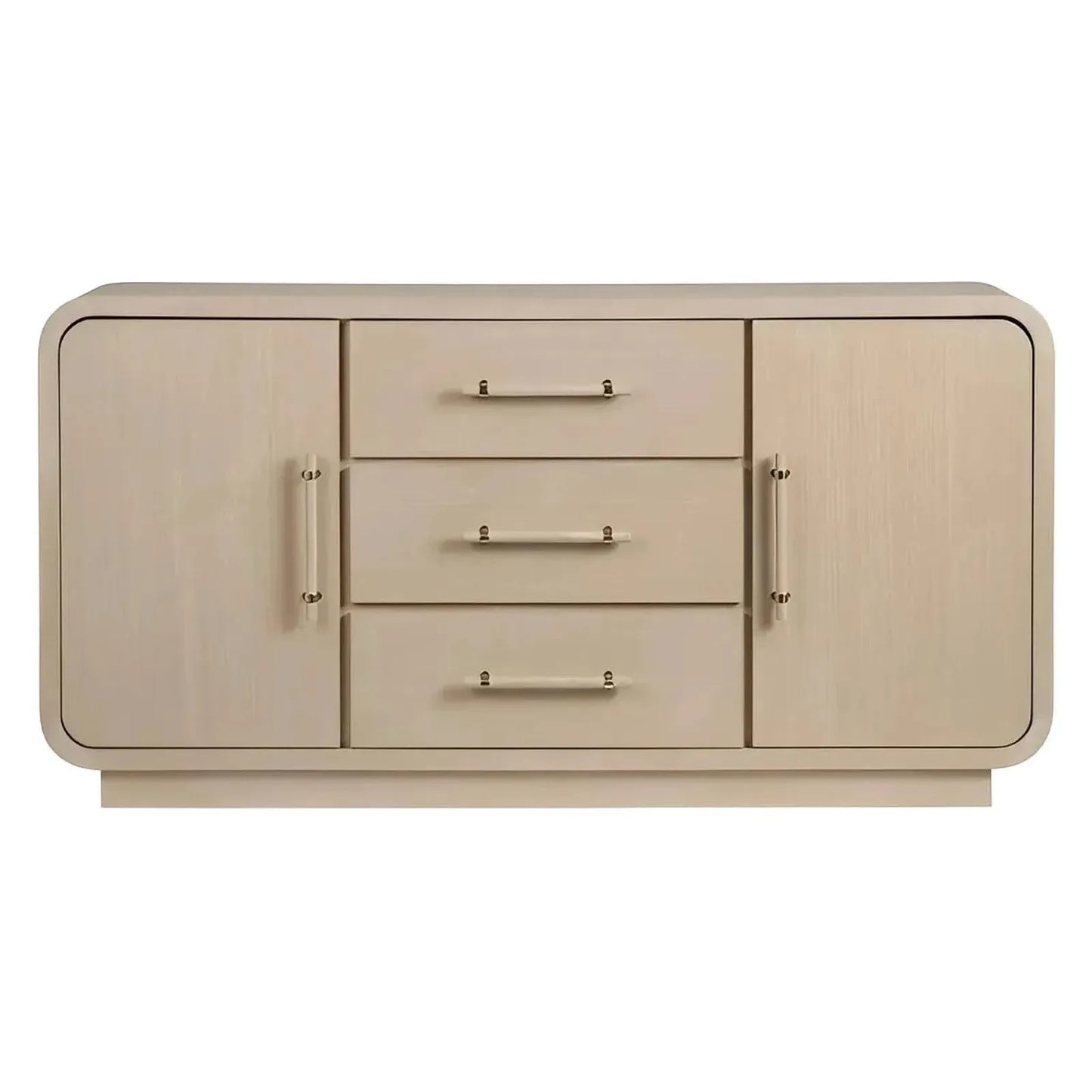 Ironvale Media Console - Natural - Coastal, Transitional