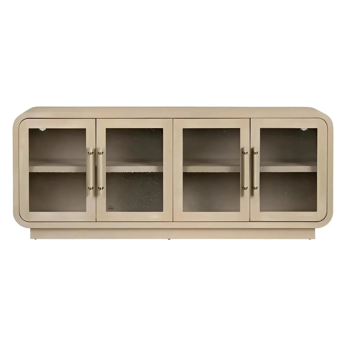 Juniper Ridge Four-Door Cabinet - Natural - Coastal, Transitional