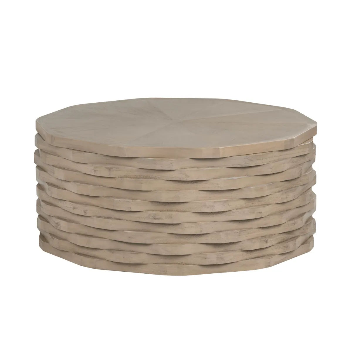 Wyndham Lift-Top Round Storage Cocktail or Coffee Table