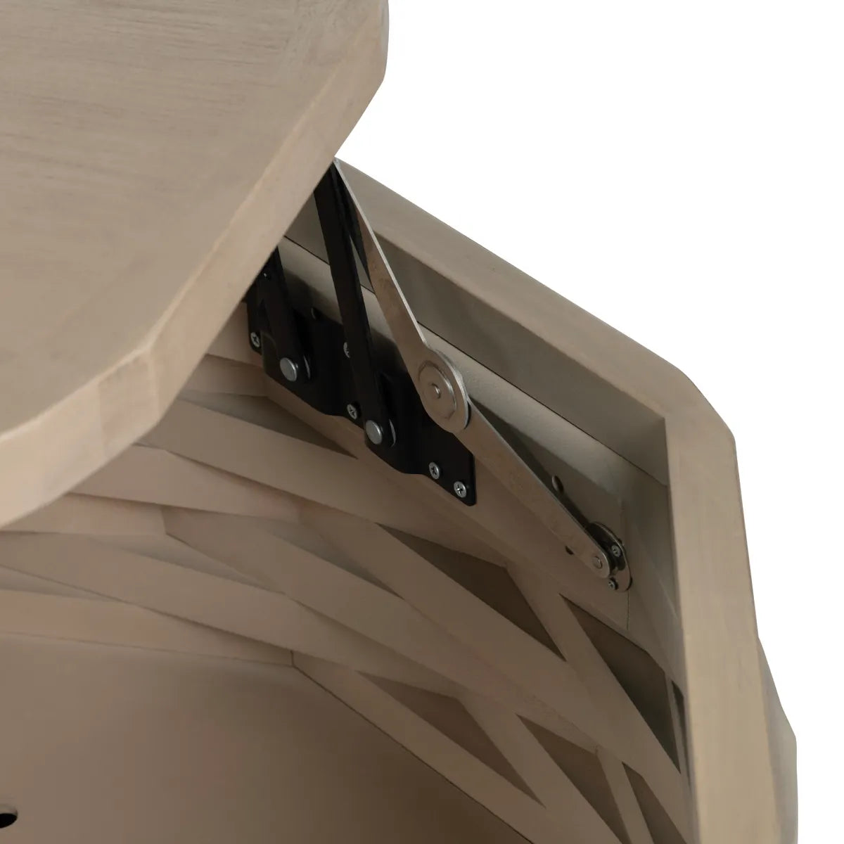 Wyndham Lift-Top Round Storage Cocktail or Coffee Table