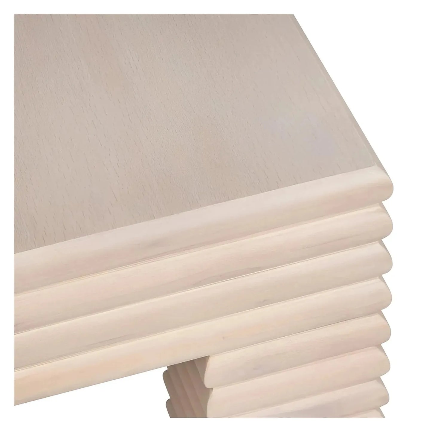 Wellington Ribbed Leg Square Cocktail or Coffee Table