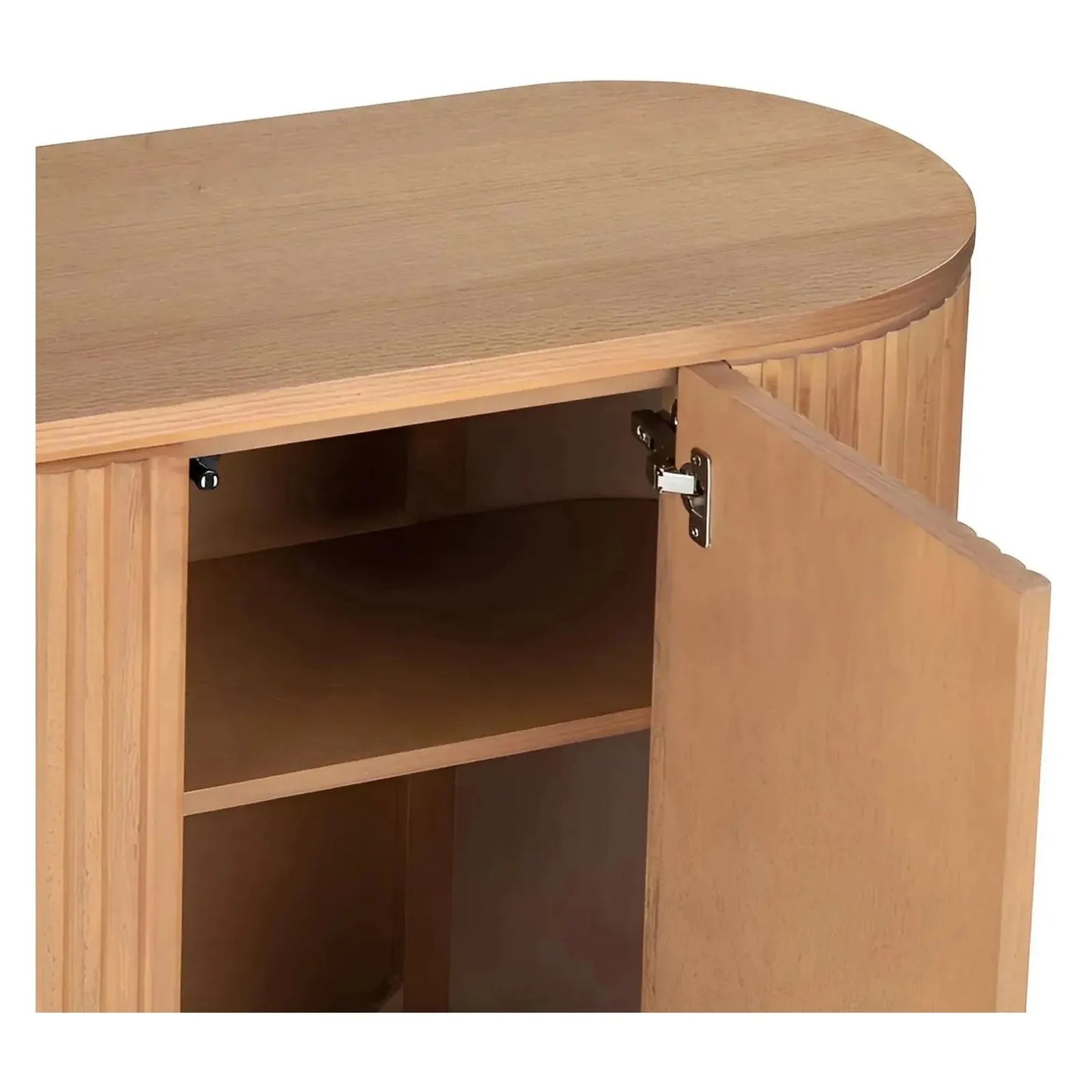 Northbridge Four-Door Sideboard - Natural - Coastal, Transitional