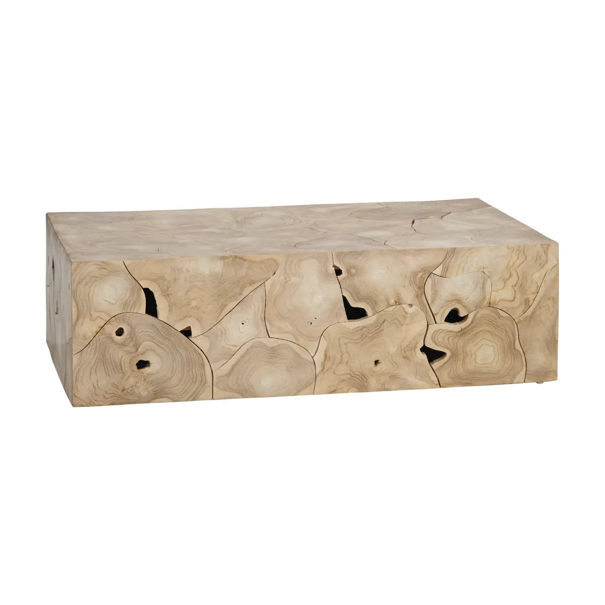 Whitmore Organic Slice Block Cocktail or Coffee Table