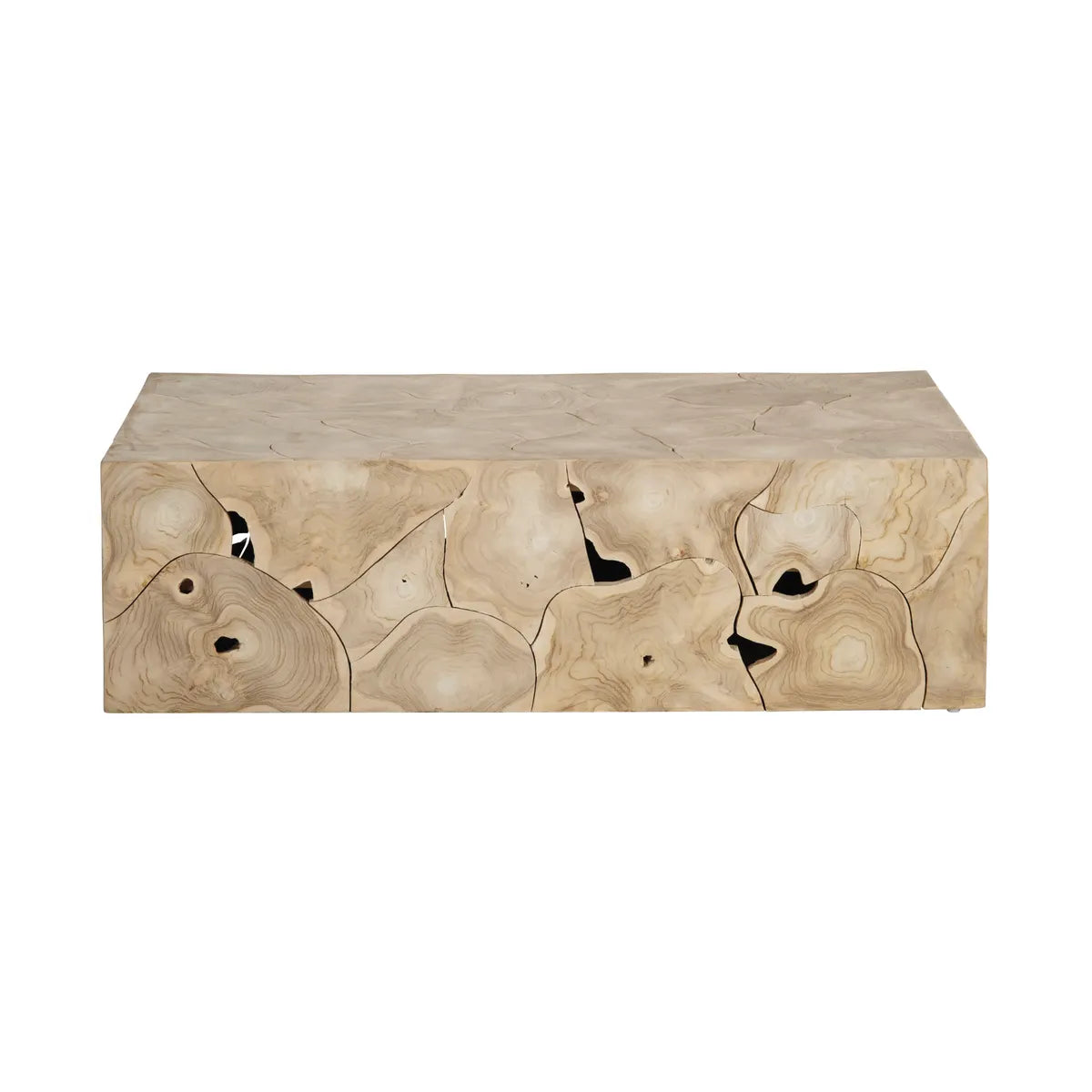 Whitmore Organic Slice Block Cocktail or Coffee Table