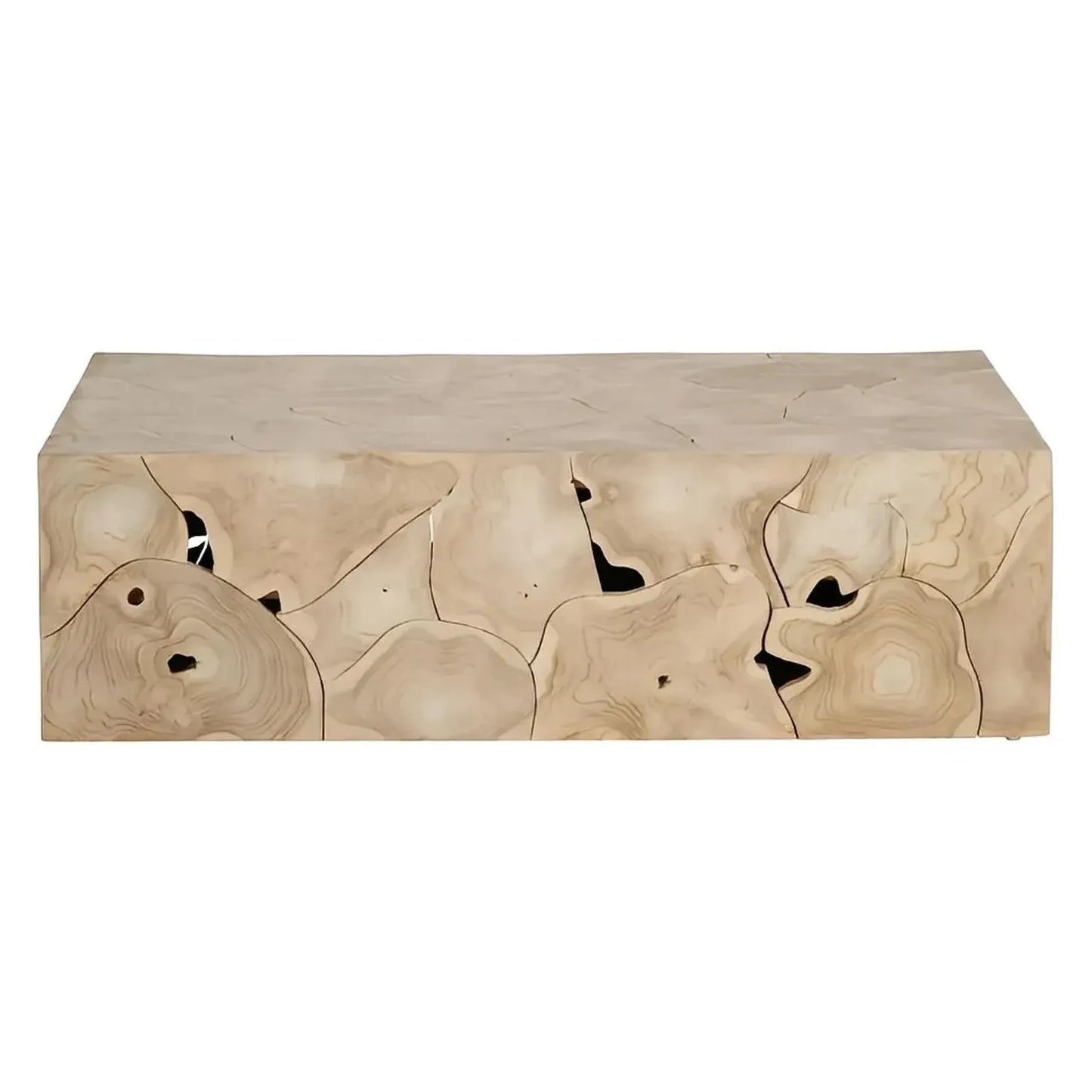 Whitmore Organic Slice Block Cocktail or Coffee Table