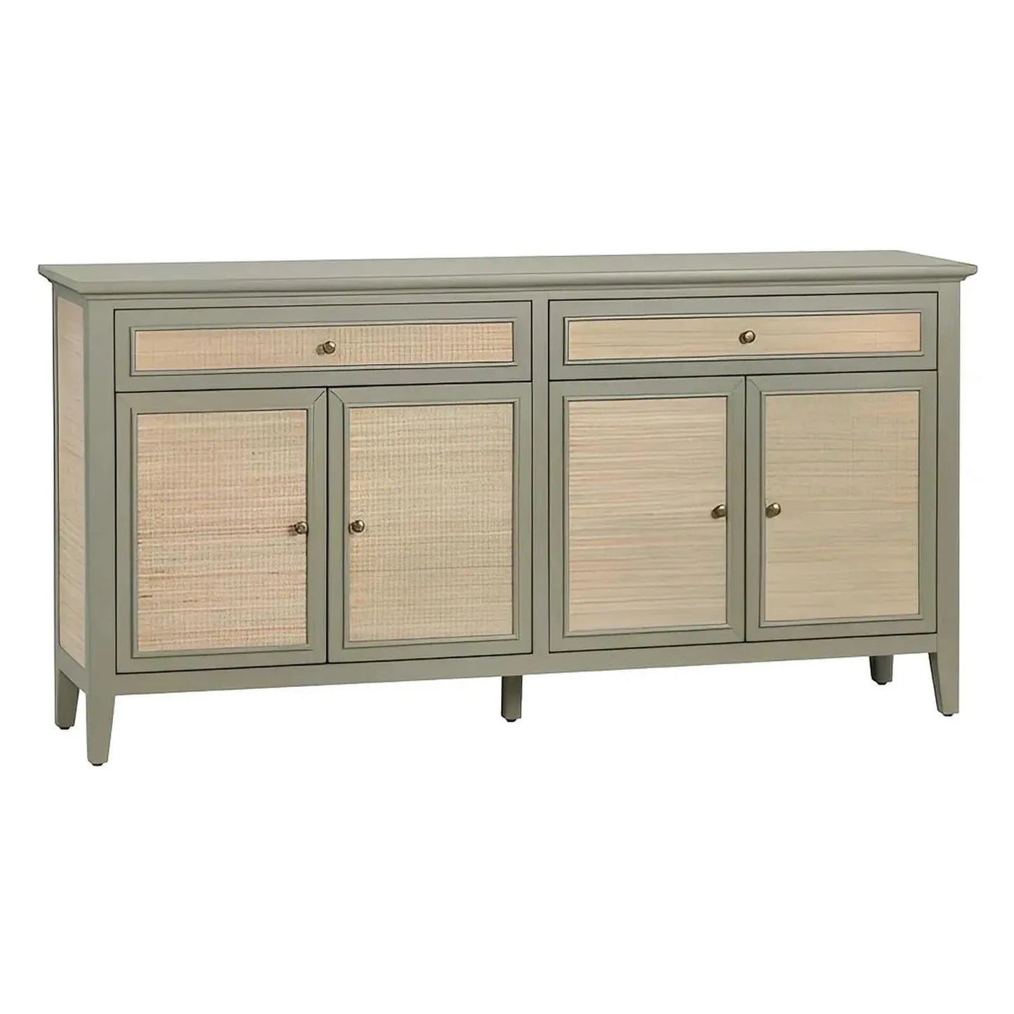 Pendleton Four-Door Sideboard - Green - Rustic
