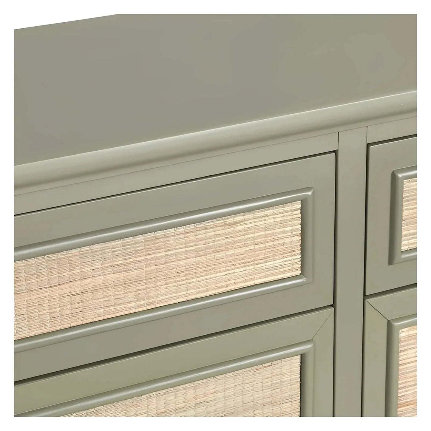 Pendleton Four-Door Sideboard - Green - Rustic