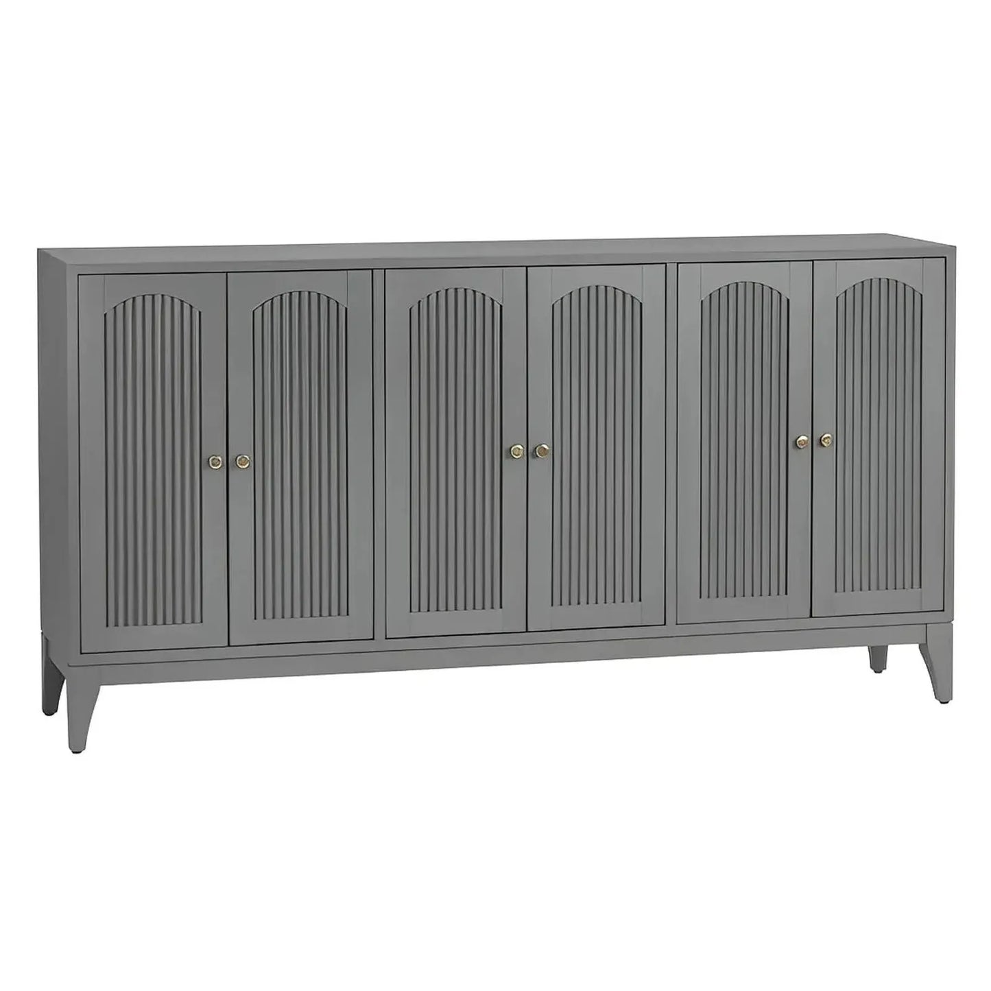 Quarrybrook Six-Door Sideboard - Green - Transitional