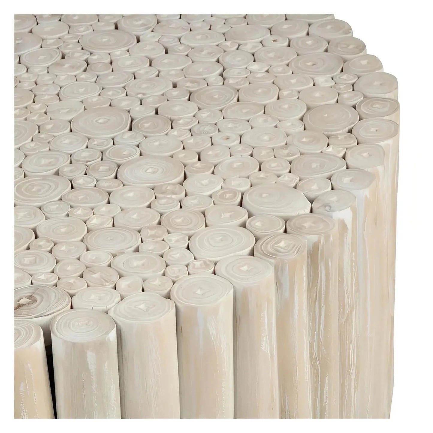 Bexley Live Edge Wood & Metal Cocktail or Coffee Table