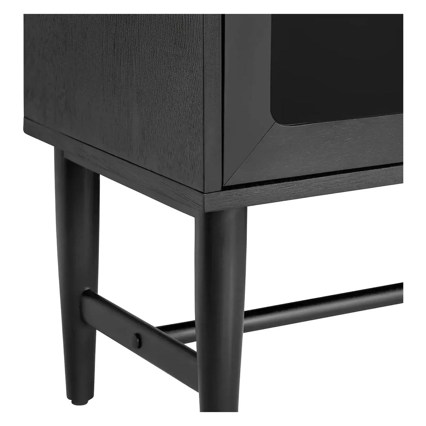 Ridgegate Black Sideboard - Black - Transitional