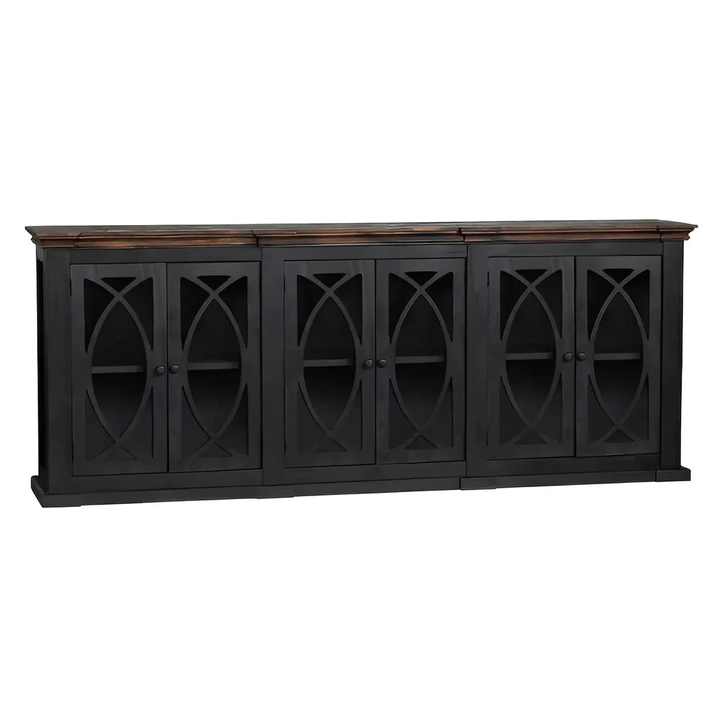 Harper Sideboard, Buffet, or Credenza | 96 x 16.5 x 38.25 (in)