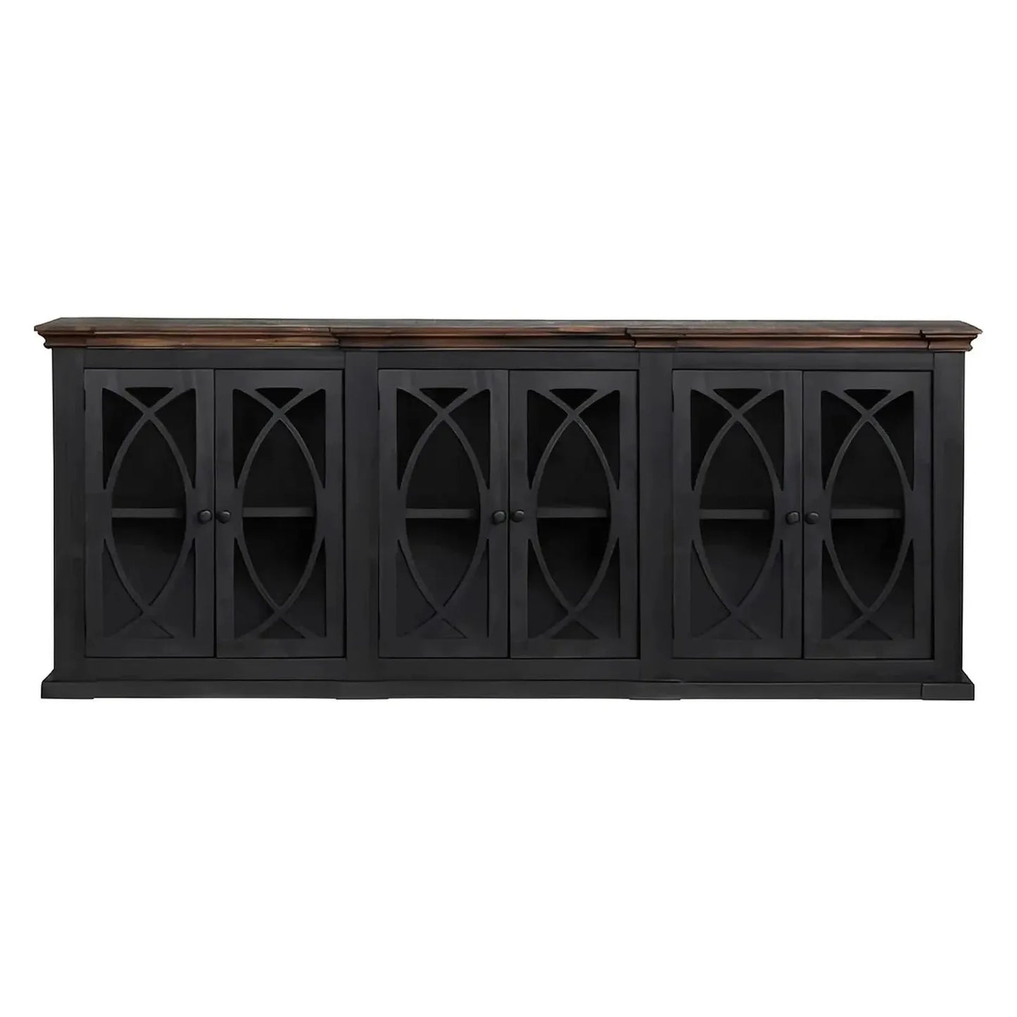 Harper Sideboard, Buffet, or Credenza | 96 x 16.5 x 38.25 (in)