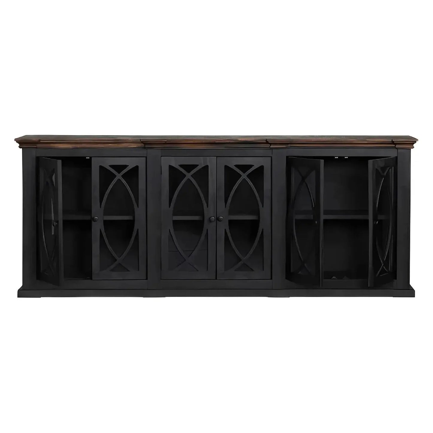 Harper Sideboard, Buffet, or Credenza | 96 x 16.5 x 38.25 (in)