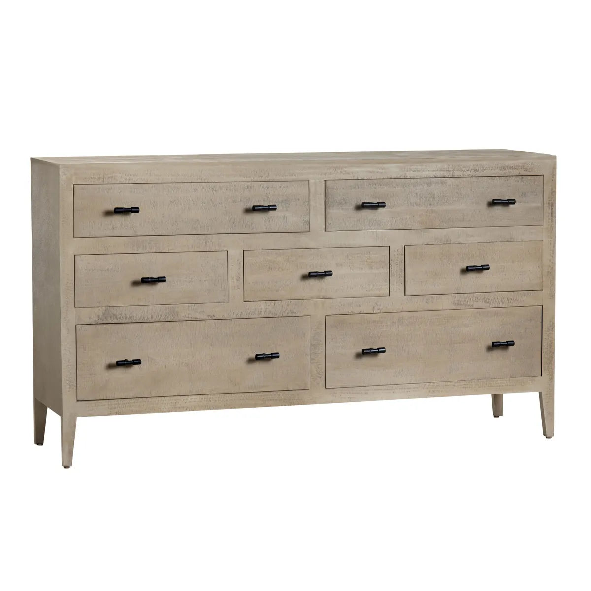 Skaneateles Painted Brown Nightstands (2-Pack), Wood, Transitional, tapered legs, solid wood craftsmanship