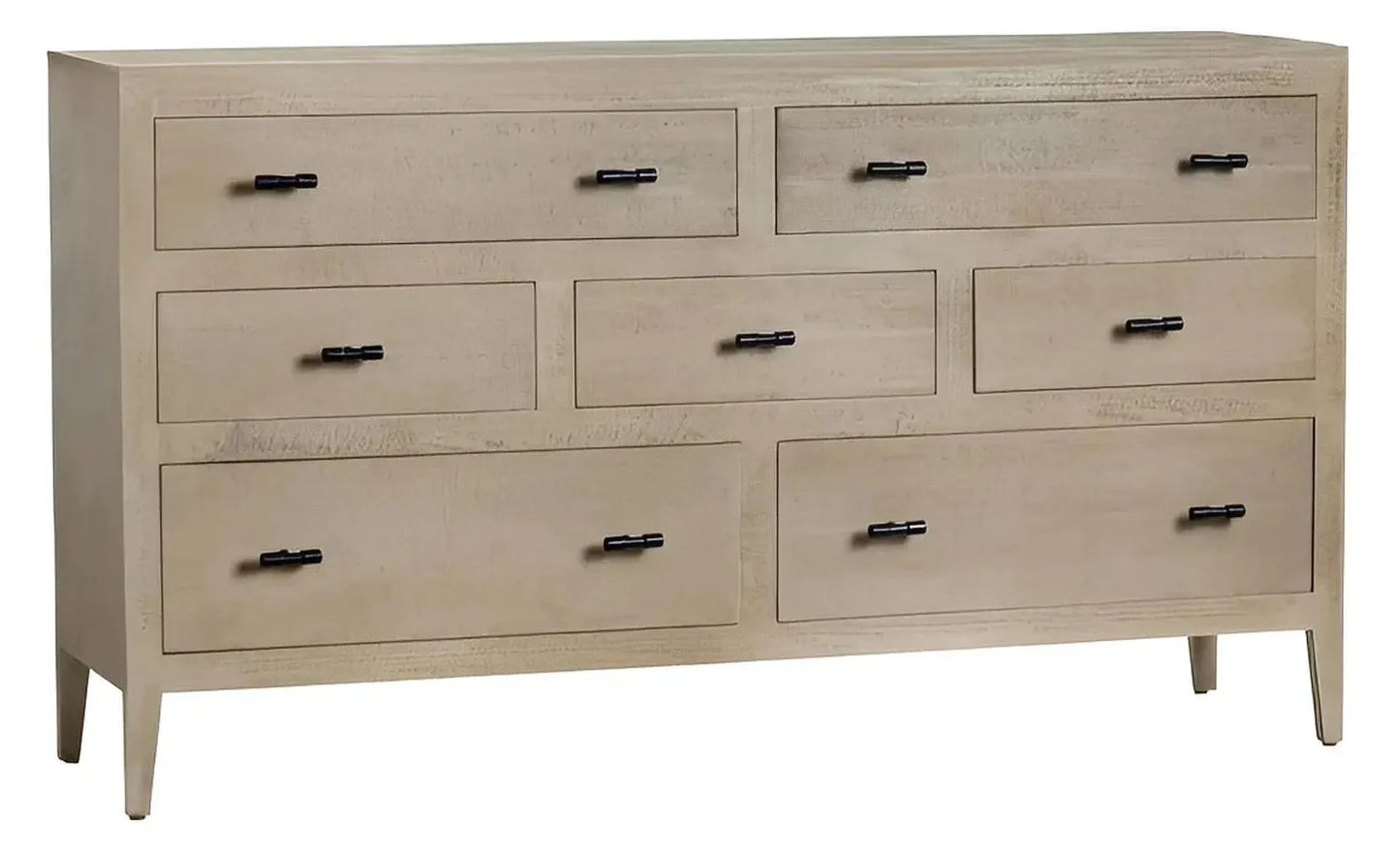 Skaneateles Painted Brown Nightstands (2-Pack), Wood, Transitional, tapered legs, solid wood craftsmanship