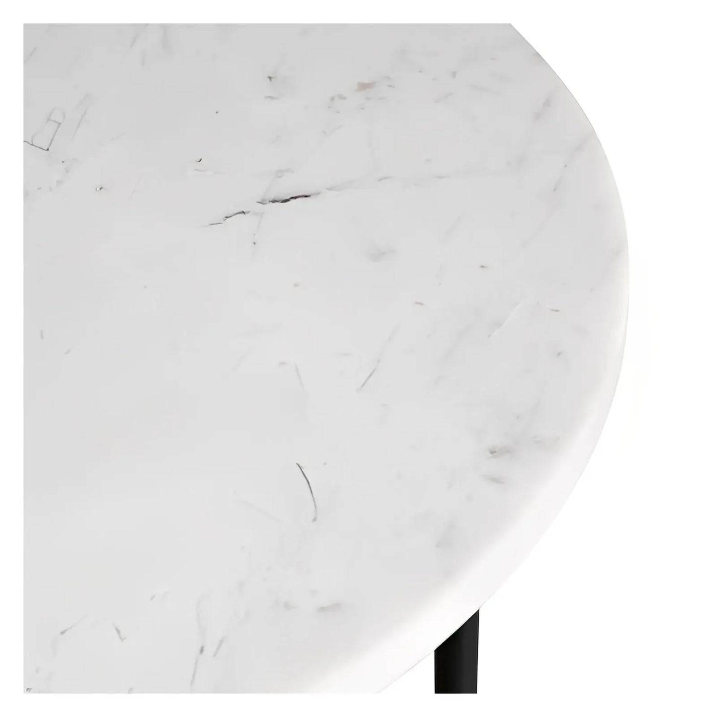 Ashmont Drive Round Marble & Wood Cocktail or Coffee Table