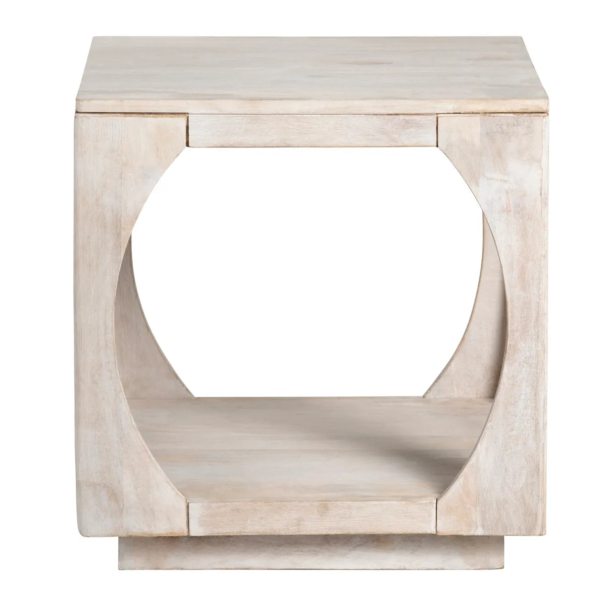 Fairfield End Table (Set of 2) - Square - Solid Wood - Storage