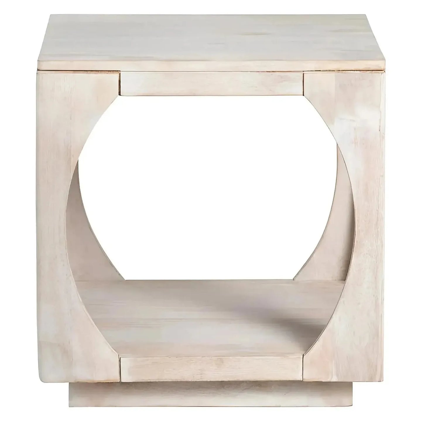 Fairfield End Table (Set of 2) - Square - Solid Wood - Storage