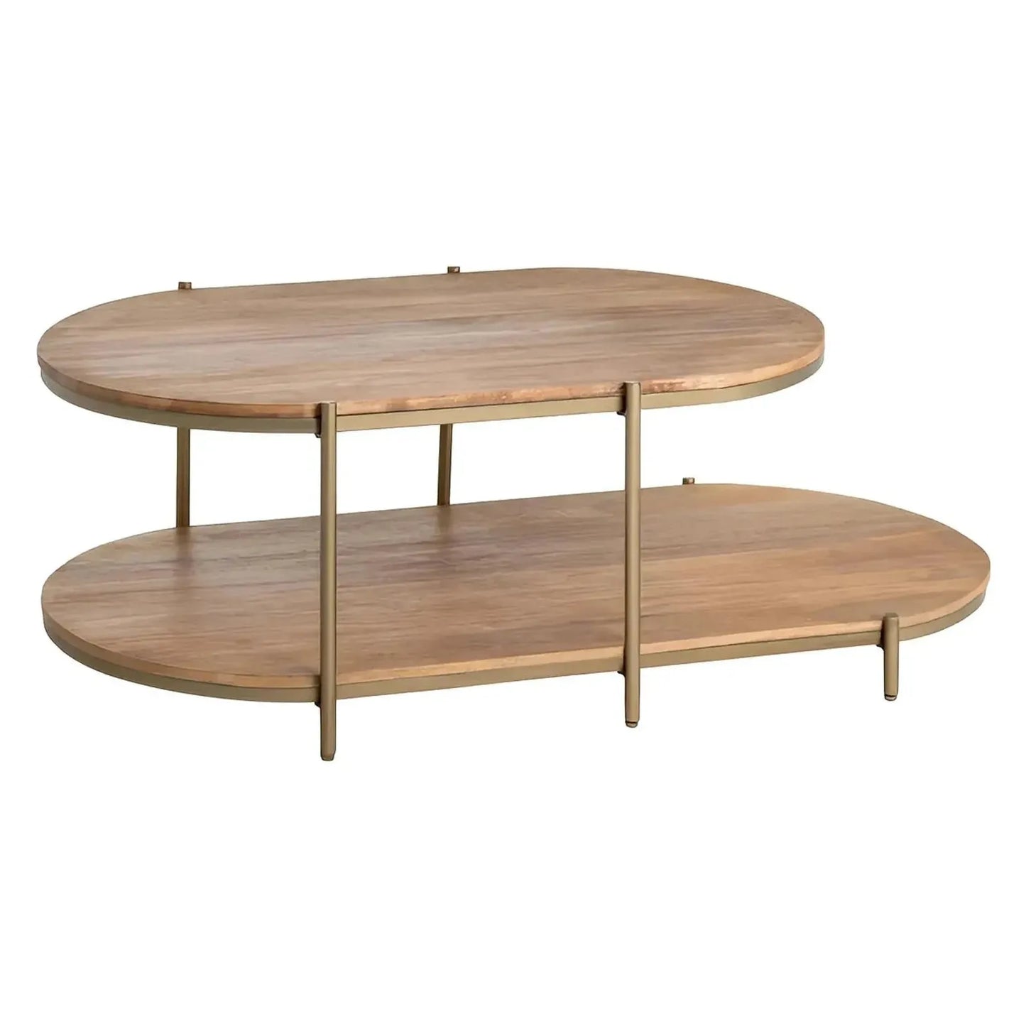 Redmond Tiered Oval Cocktail or Coffee Table