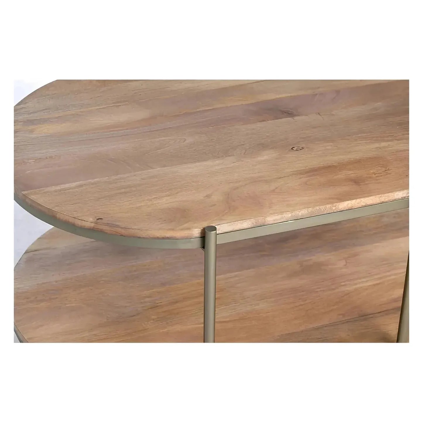 Redmond Tiered Oval Cocktail or Coffee Table