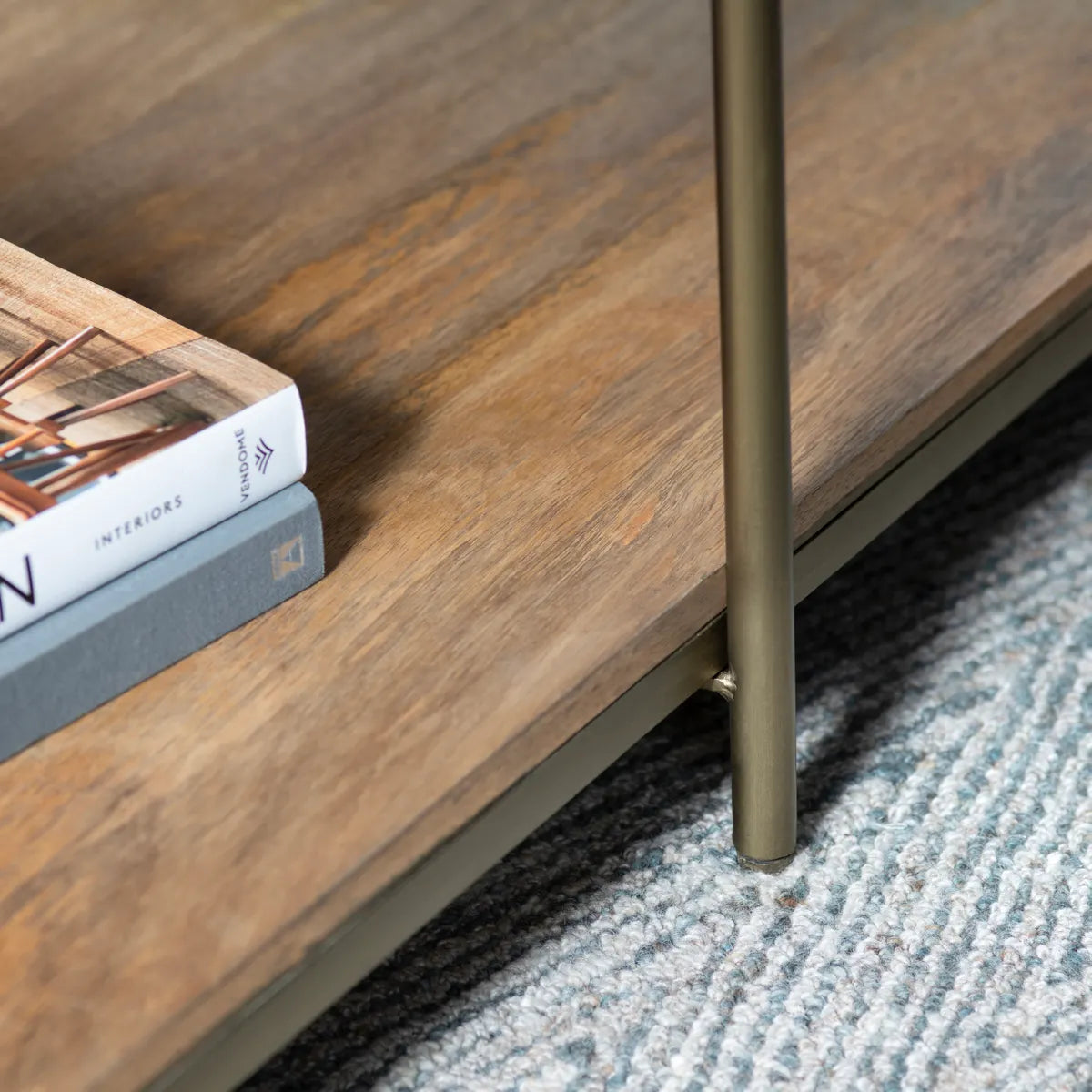 Redmond Tiered Oval Cocktail or Coffee Table