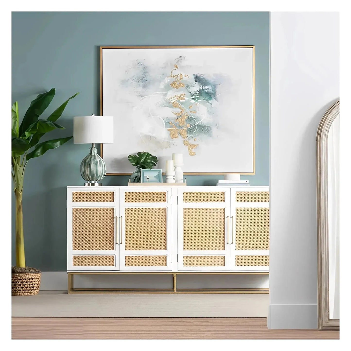 Windham Sideboard, Buffet, or Credenza | 80 x 18 x 40.5 (in)