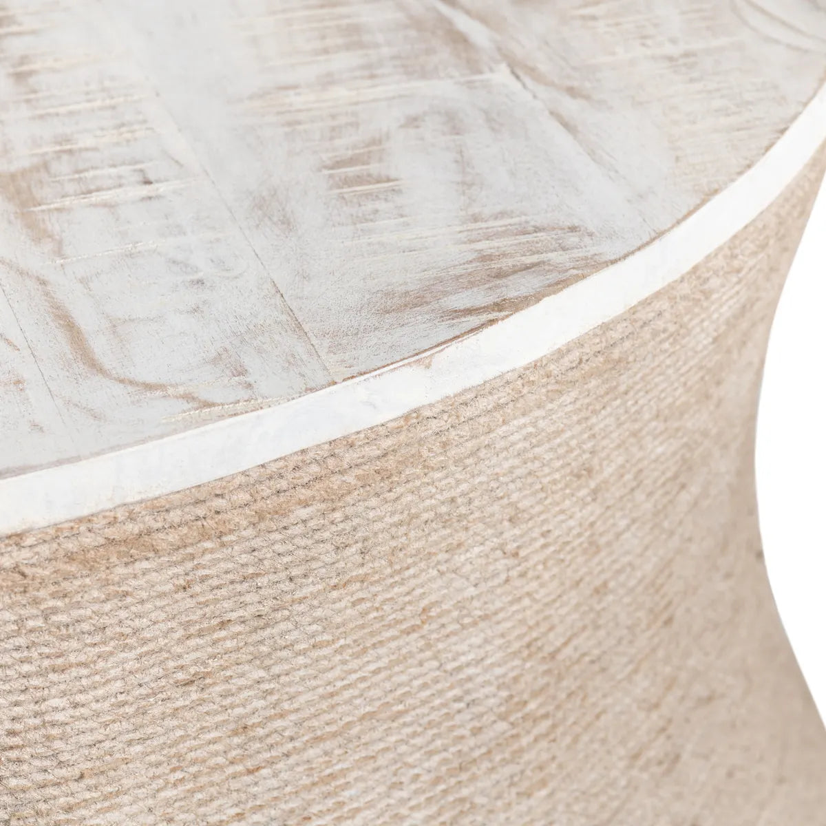 White Sand Rope-Base Cocktail or Coffee Table