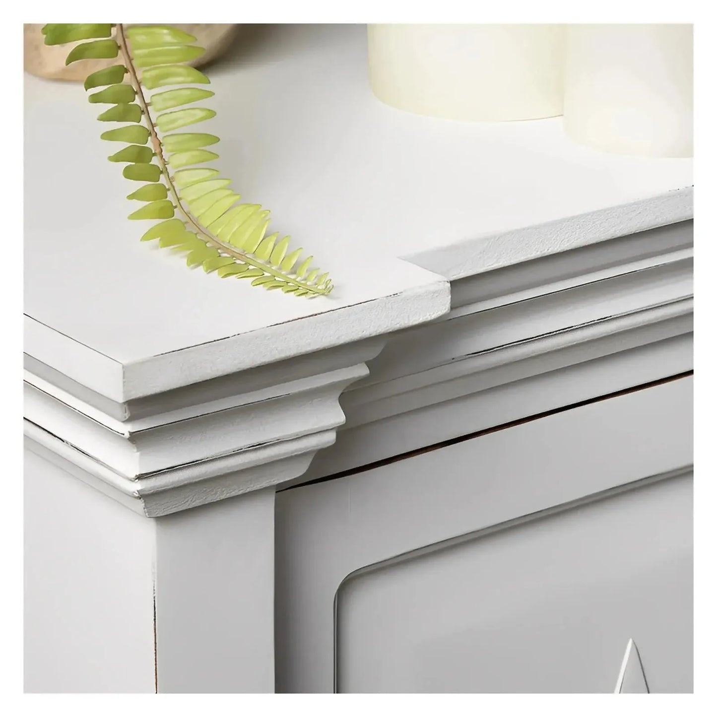 Thornfield Sideboard - White - Coastal, Traditional