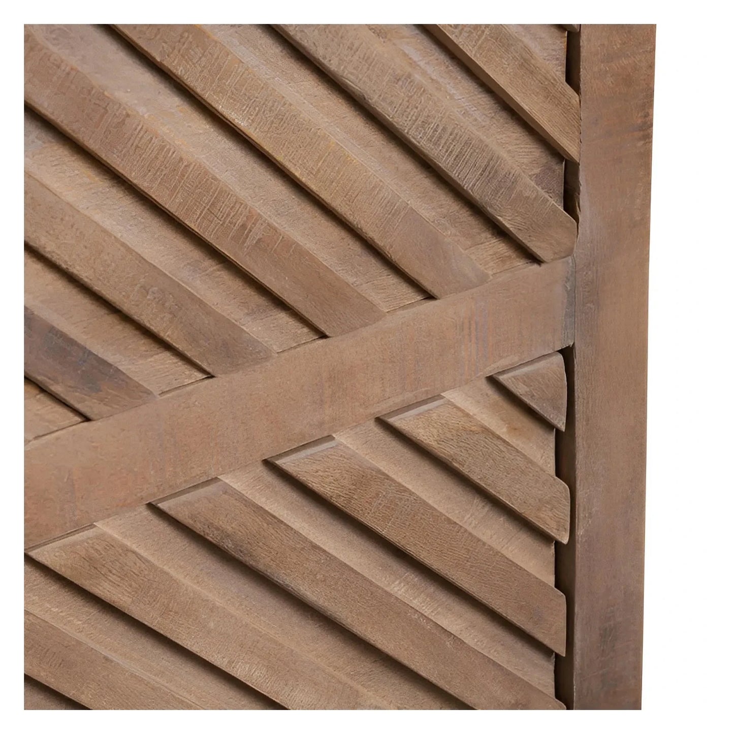 Cold Spring Stained Brown Nightstands (2-Pack), Mango Wood, Rustic, solid wood craftsmanship, distressed wood texture