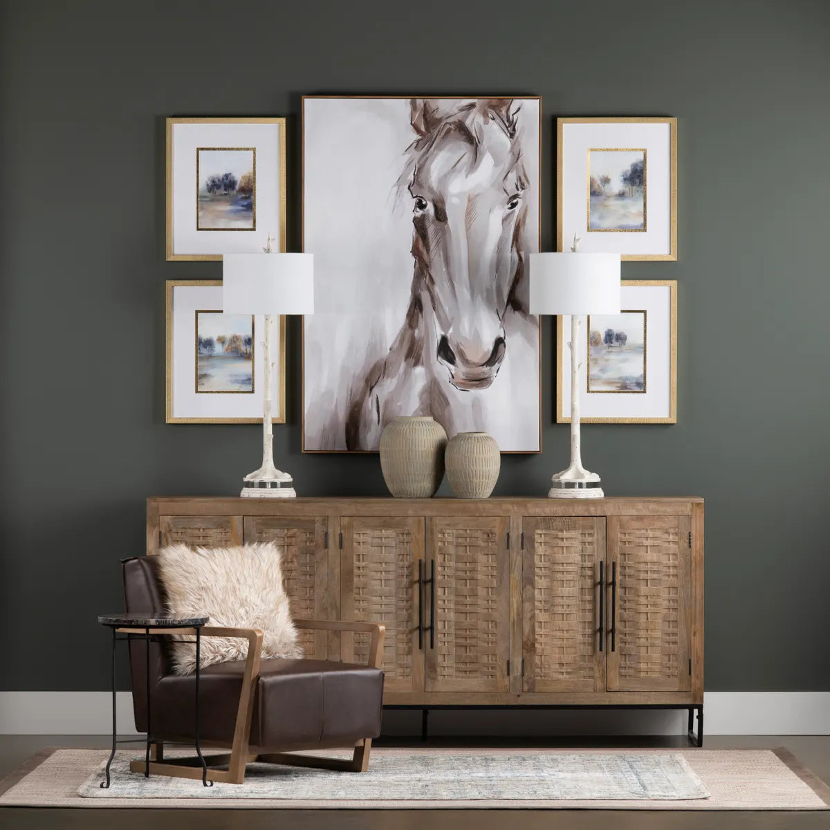 Fairhaven Sideboard, Buffet, or Credenza | 90 x 17 x 40 (in)