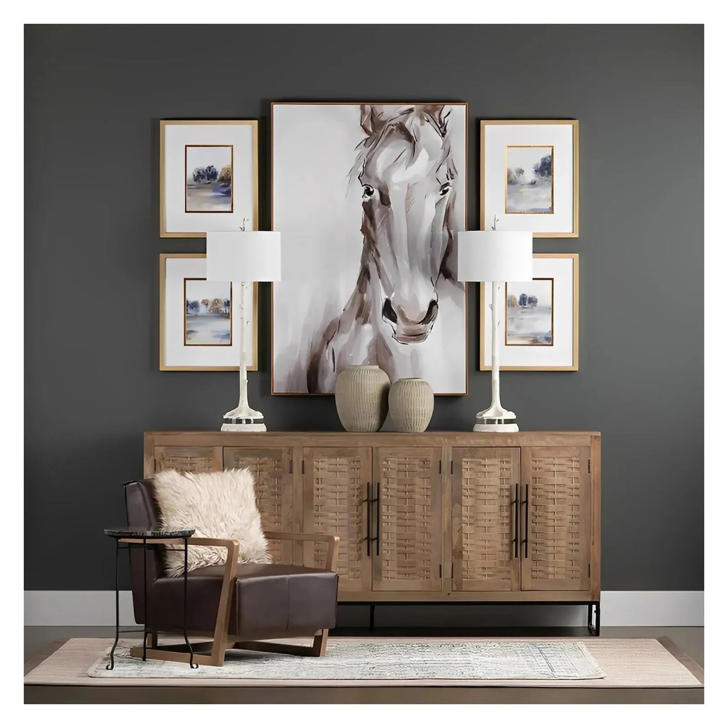 Fairhaven Sideboard, Buffet, or Credenza | 90 x 17 x 40 (in)