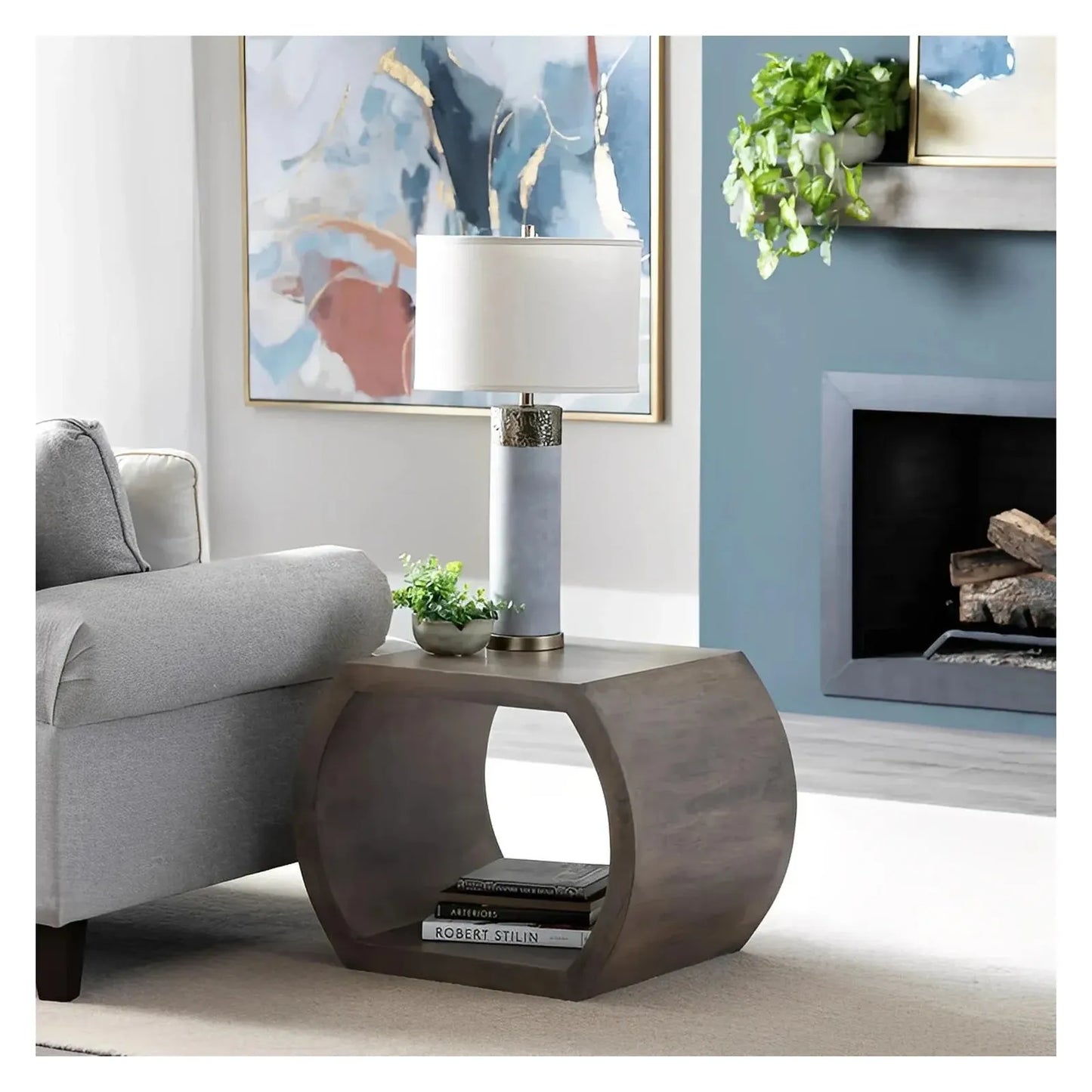 Kingstyn End Table (Set of 2) - Round - Solid Wood