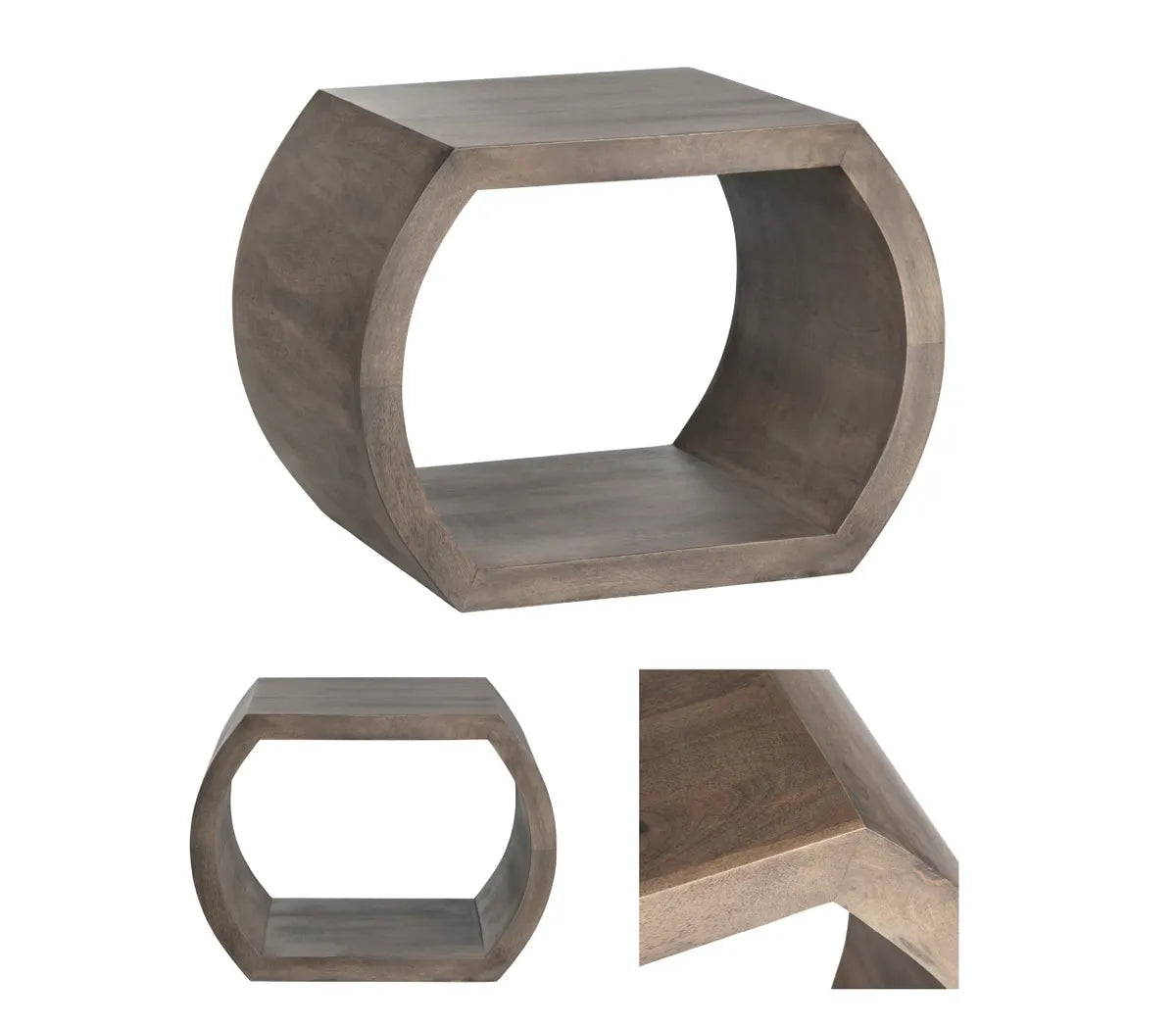 Kingstyn End Table (Set of 2) - Round - Solid Wood