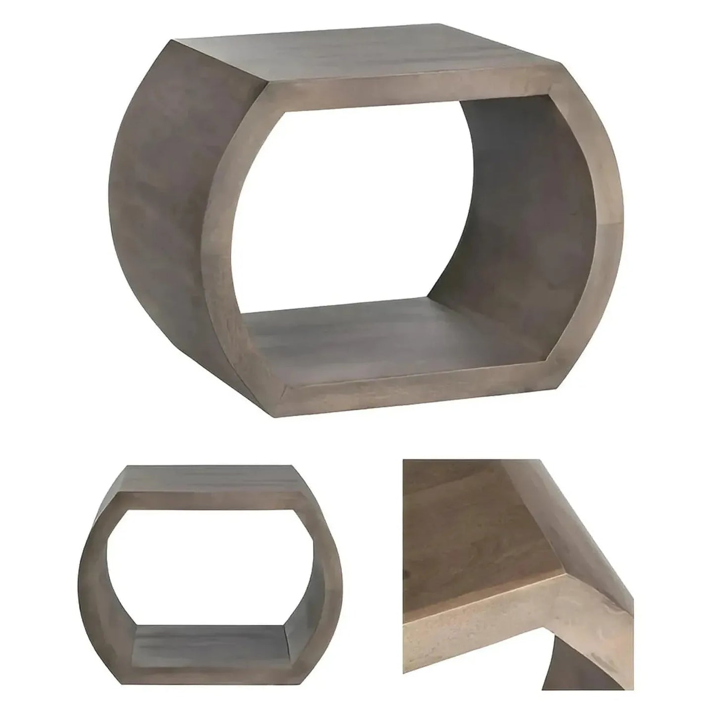 Kingstyn End Table (Set of 2) - Round - Solid Wood