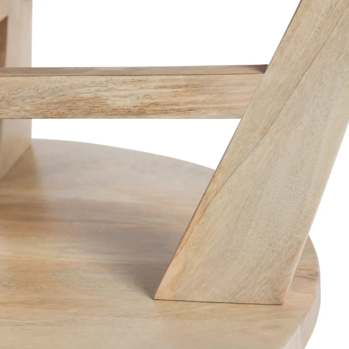 Ellery Geometric Round Cocktail or Coffee Table
