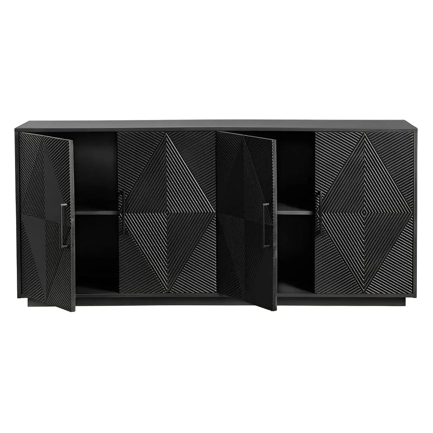 Oakwood Sideboard, Buffet, or Credenza | 72 x 16 x 37 (in)