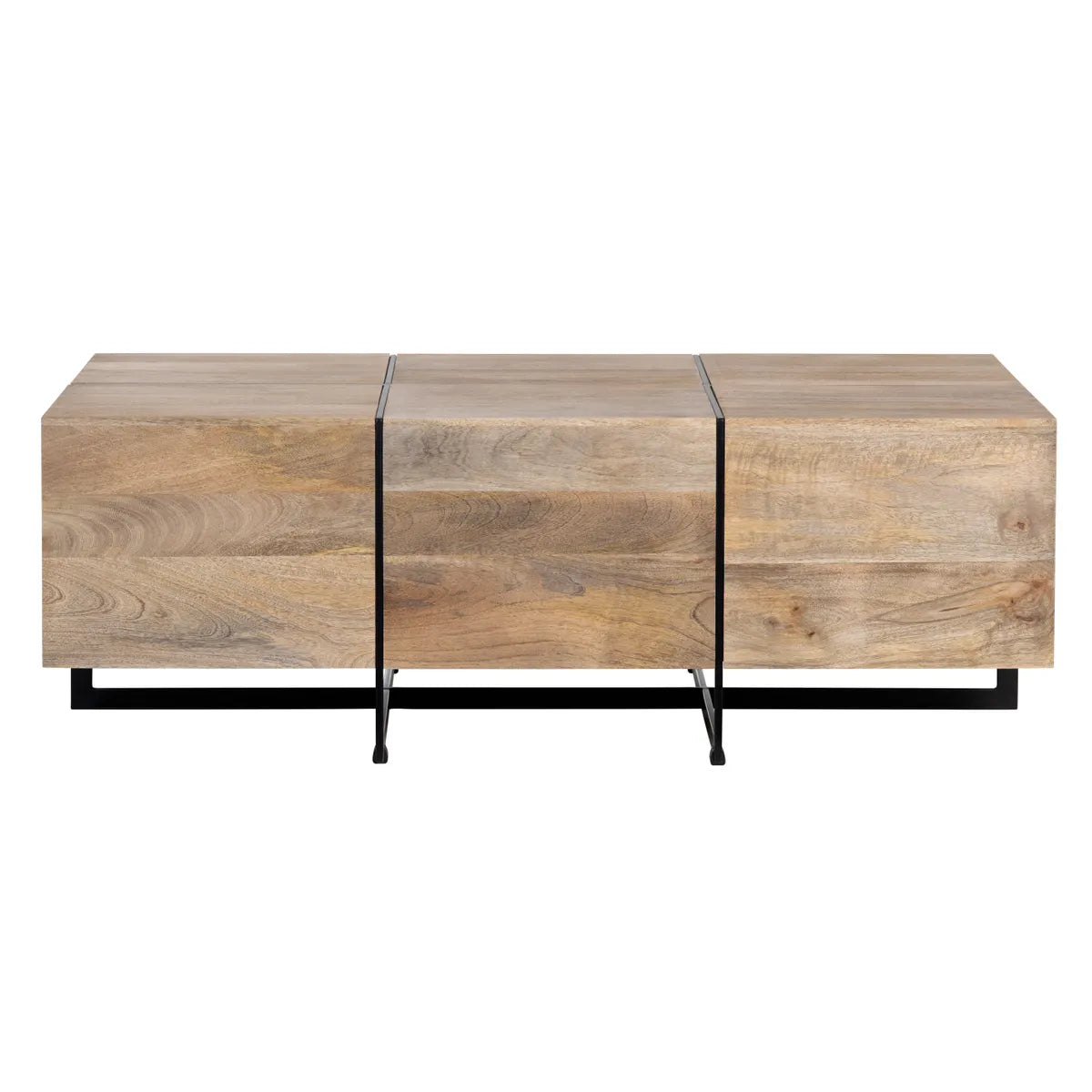 Westglen Block & Iron Cocktail or Coffee Table