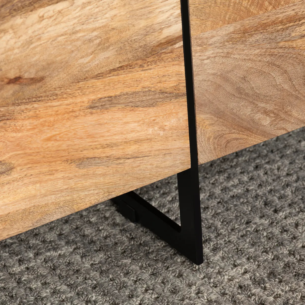 Westglen Block & Iron Cocktail or Coffee Table
