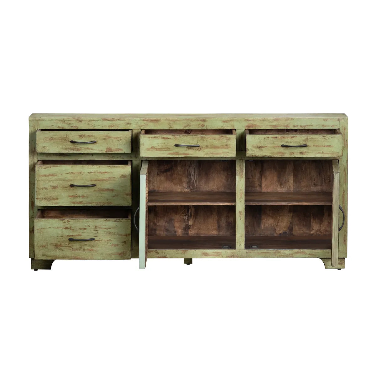 Santorini Sideboard, Buffet, or Credenza | 72 x 17 x 35 (in)