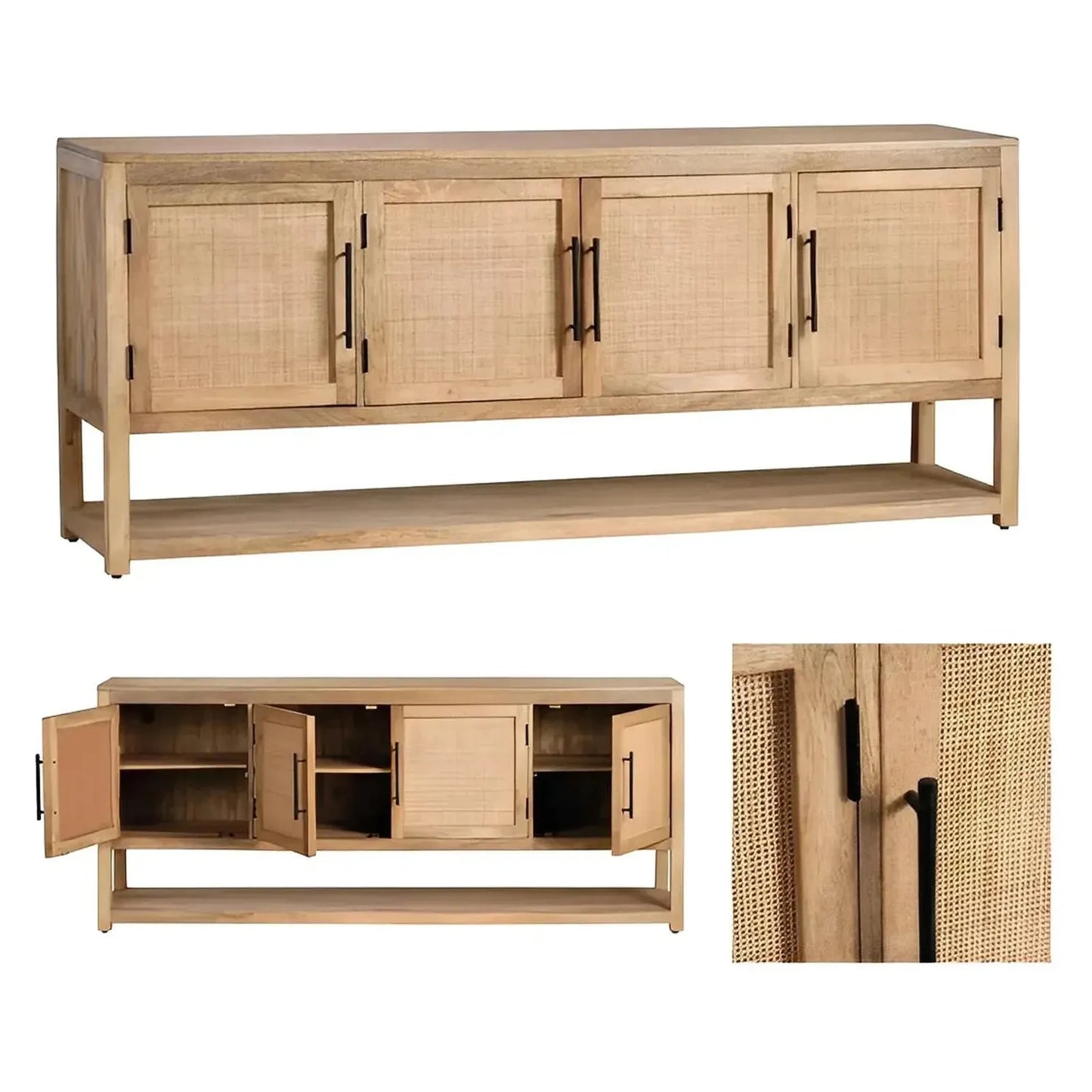 Wellston Creek Sideboard, Buffet, or Credenza | 76 x 18 x 32 (in)