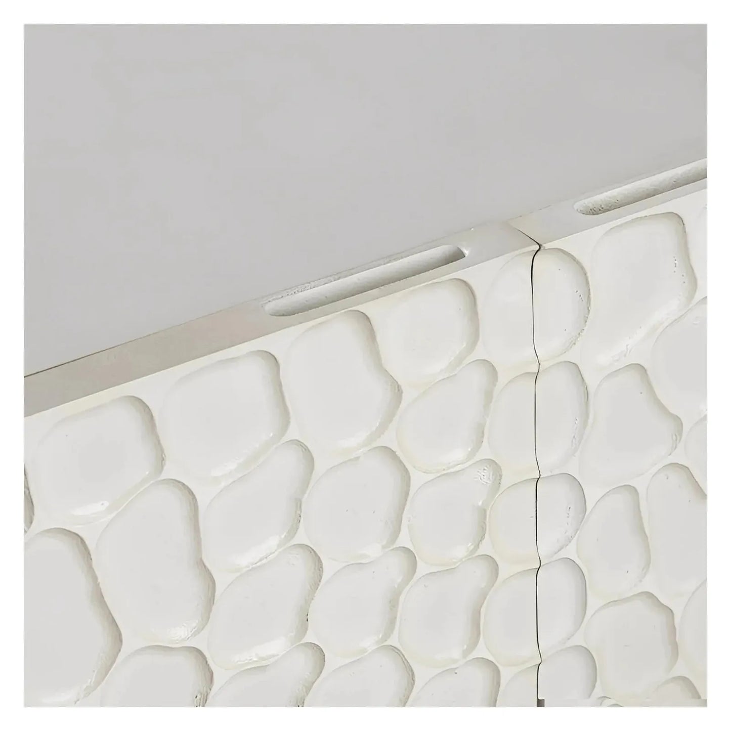 Upton Hollow Five-Door Sideboard - White - Coastal