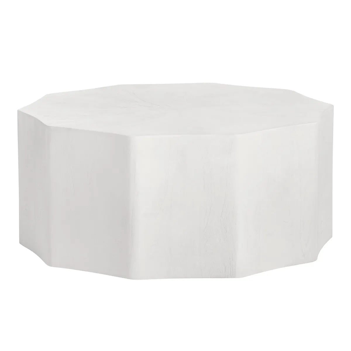 Devon Sculpted Octagon Cocktail or Coffee Table