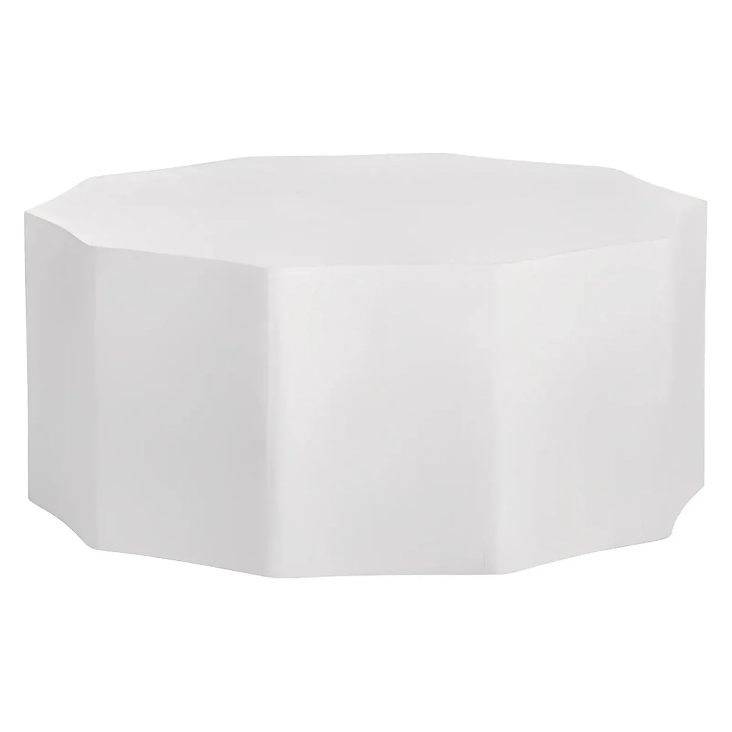 Devon Sculpted Octagon Cocktail or Coffee Table