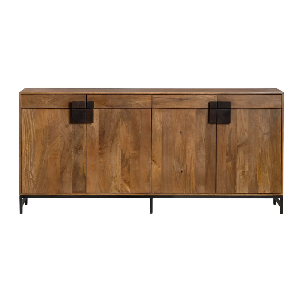 Arlington 4-door, 4-drawer Media Credenza | 76 x 16 x 34 (in)