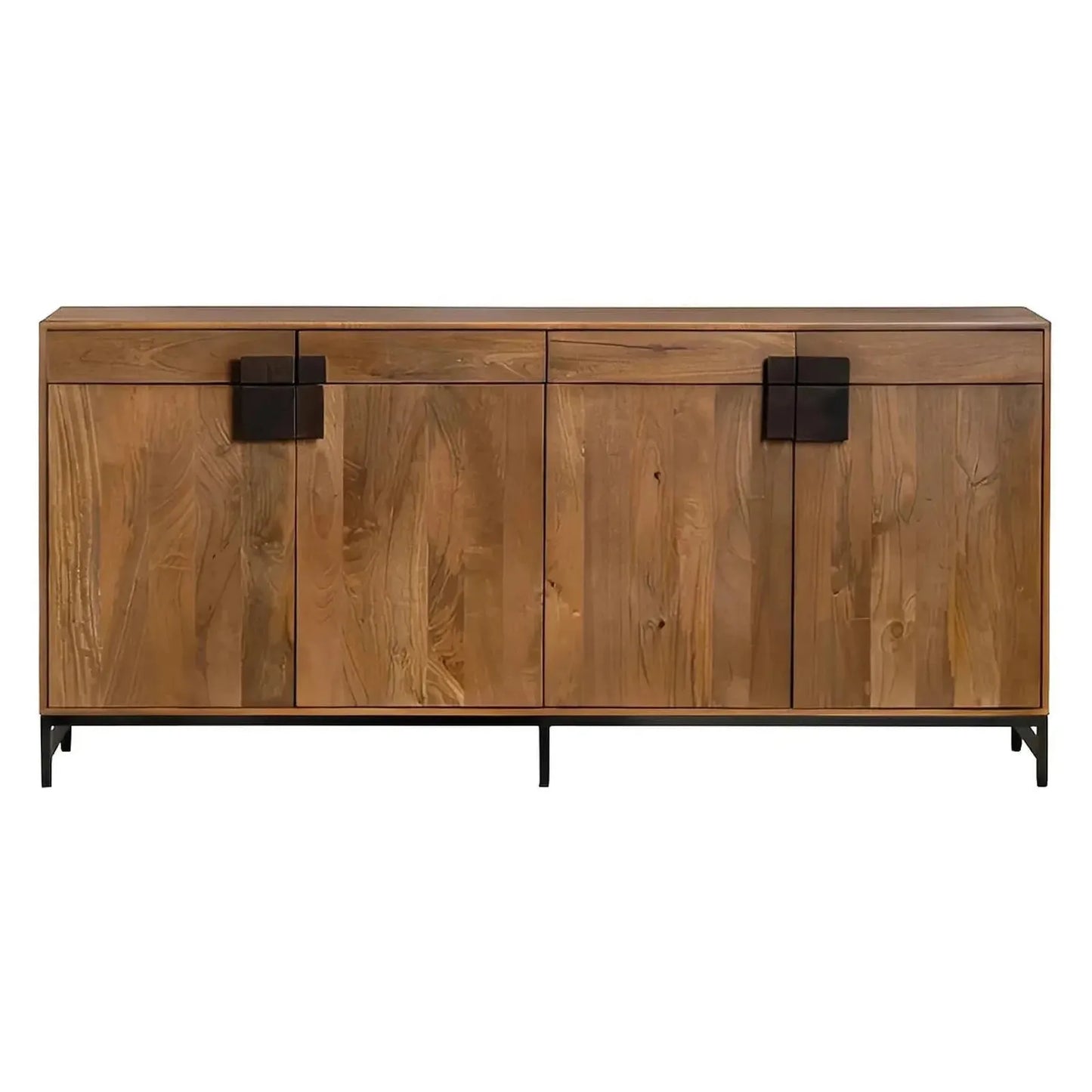 Arlington 4-door, 4-drawer Media Credenza | 76 x 16 x 34 (in)