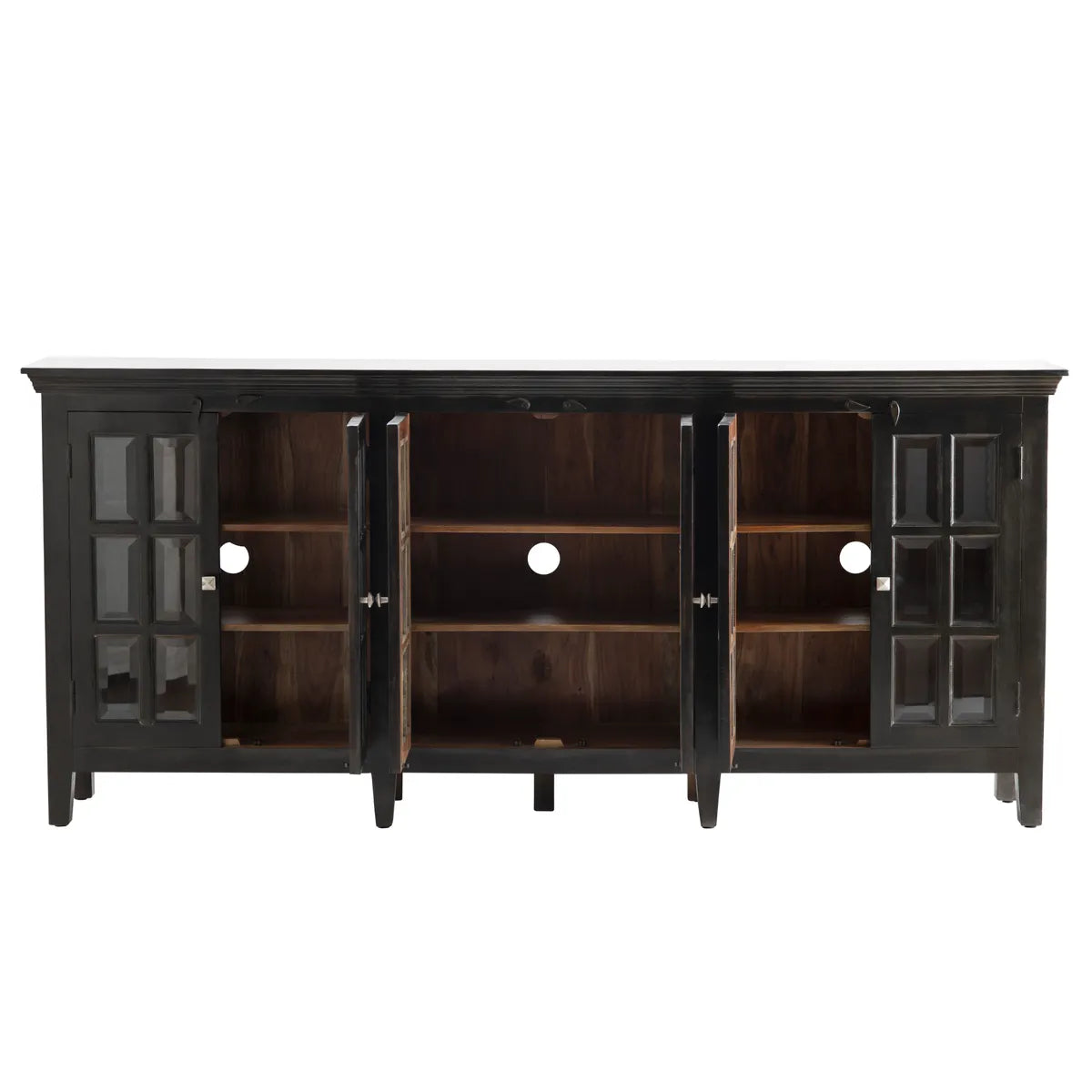 Valemont Sideboard - Black - Traditional