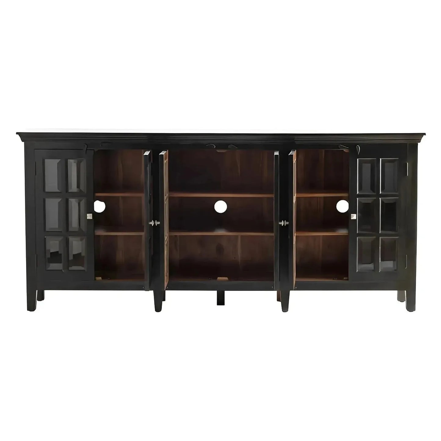 Valemont Sideboard - Black - Traditional