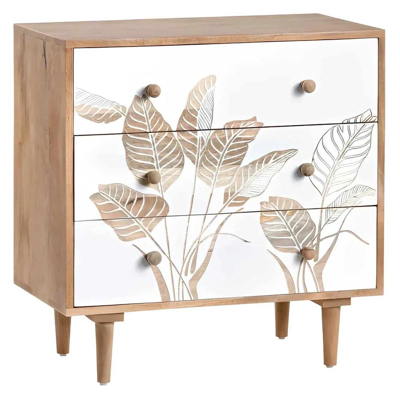 Freeport Nightstands (2-Pack), Mango Wood, Coastal, solid wood craftsmanship, durable construction