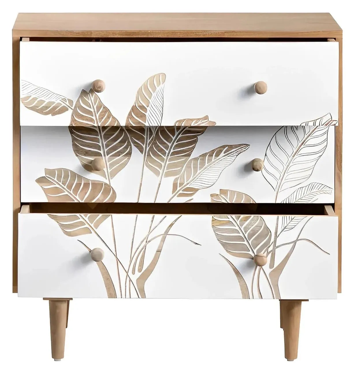 Freeport Nightstands (2-Pack), Mango Wood, Coastal, solid wood craftsmanship, durable construction