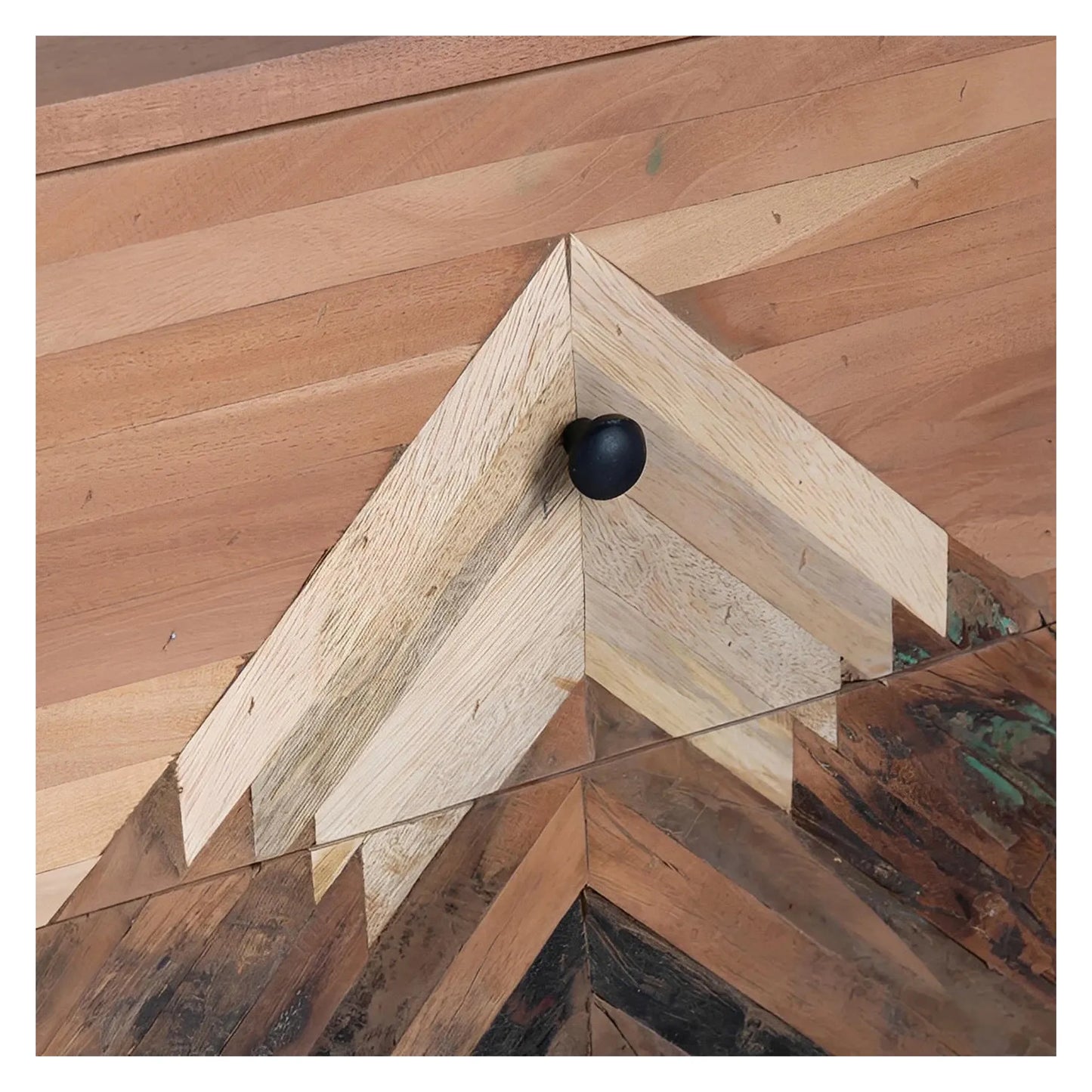 Haddonfield Nightstands (2-Pack), Mango Wood, Rustic, solid wood craftsmanship, distressed wood texture